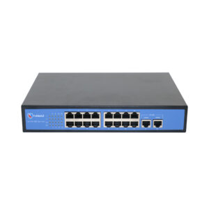 16+2G PoE switch