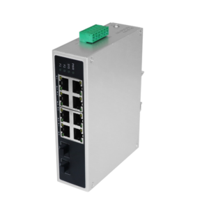 Industrial-grade Gigabit 2-fiber 8-electric switch